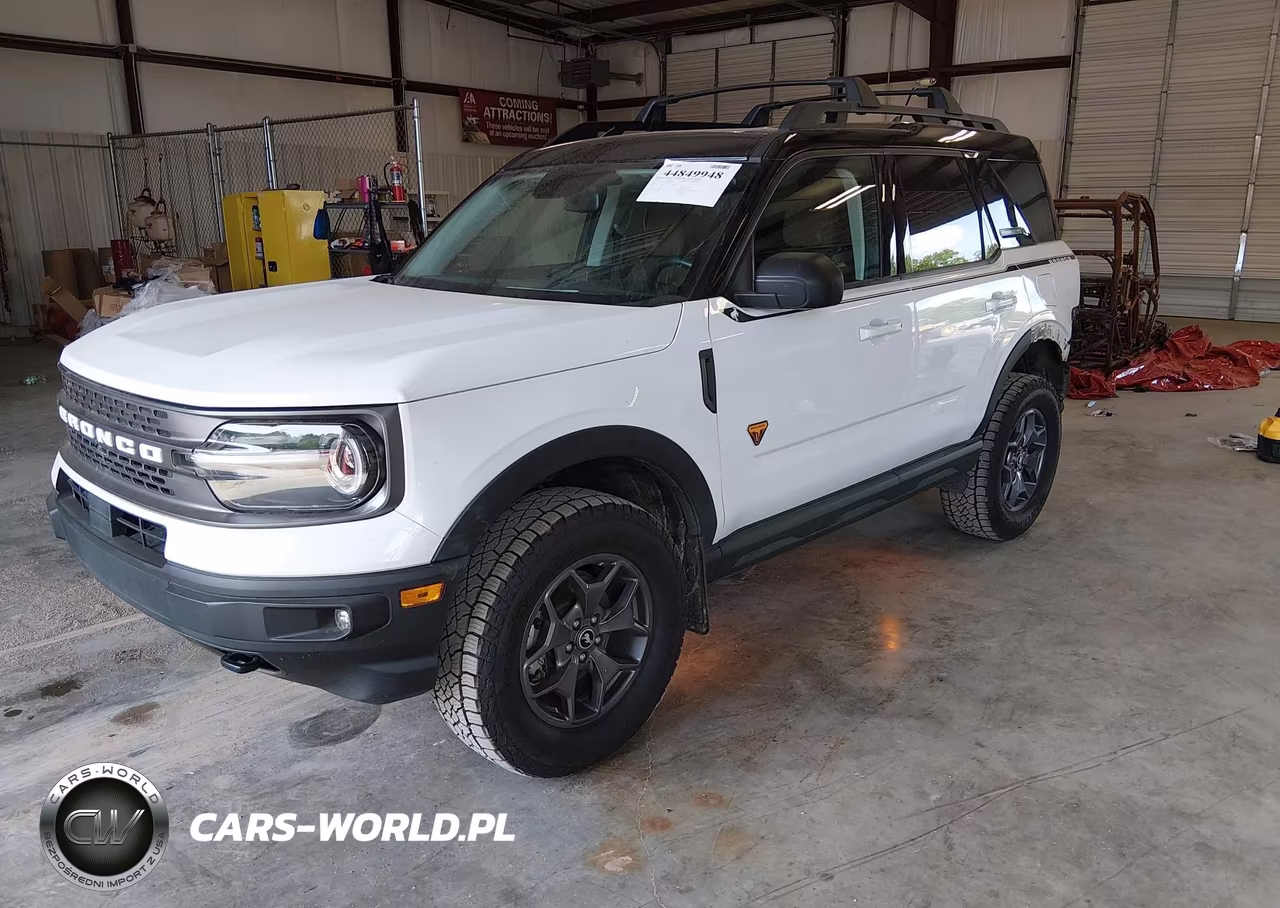 2022 Ford Bronco Sport Badlands VIN:3FMCR9D96NRD61686 - 2