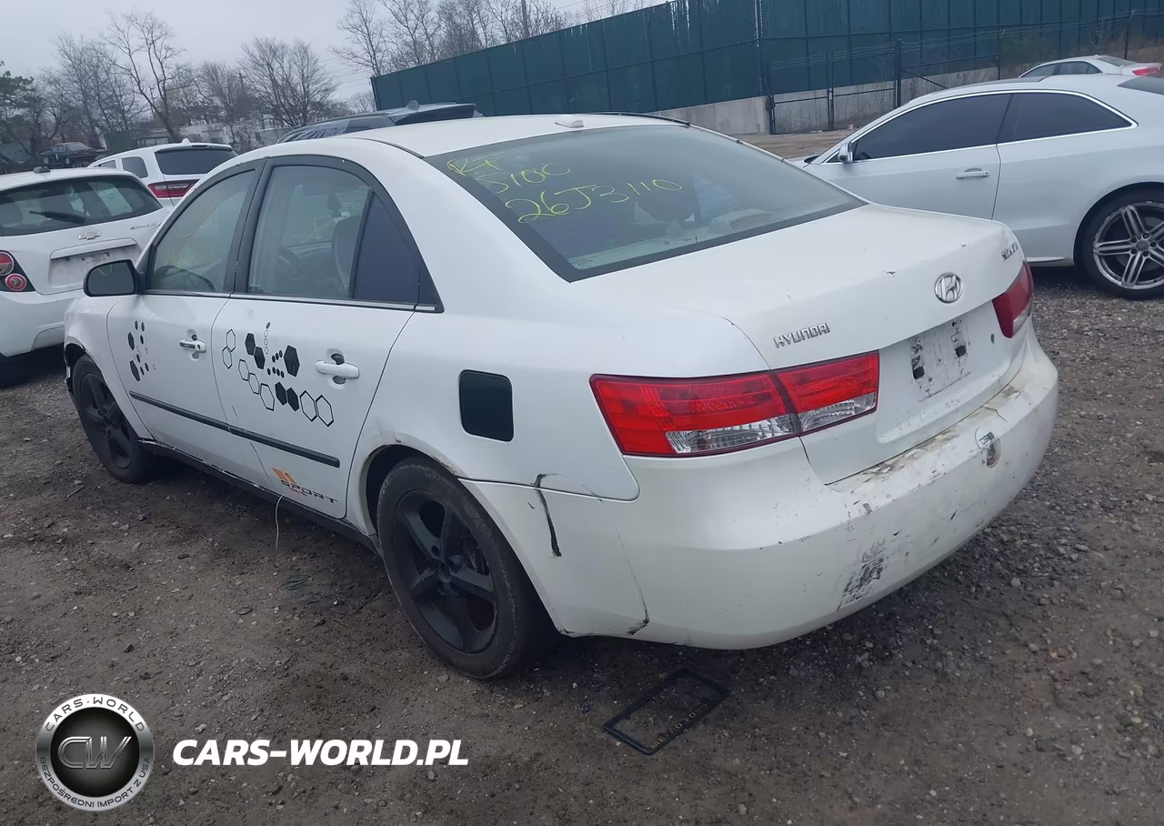 2007 Hyundai Sonata Gls VIN:5NPET46C27H293791 - 3