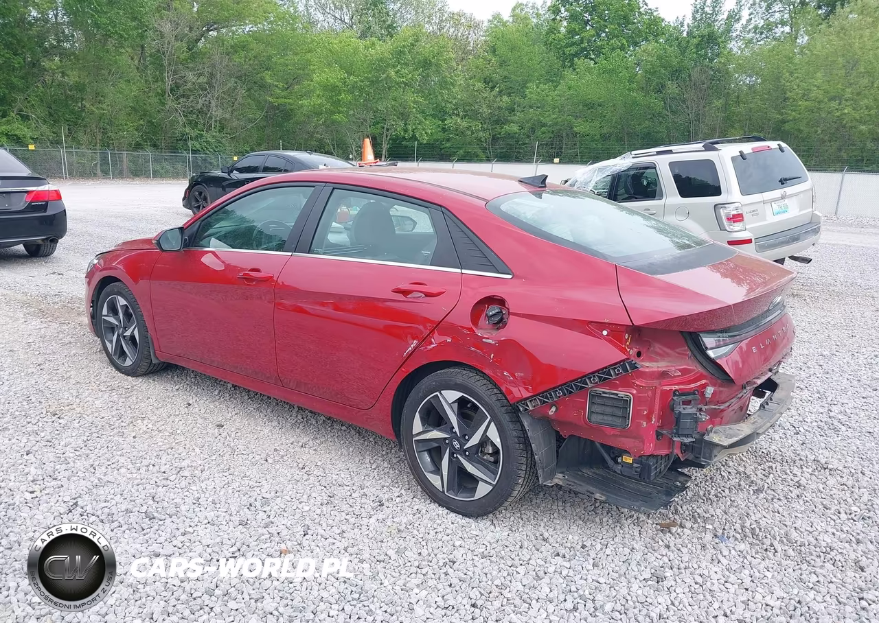 2022 Hyundai Elantra Hybrid Limited VIN:KMHLN4AJ5NU020866 - 3