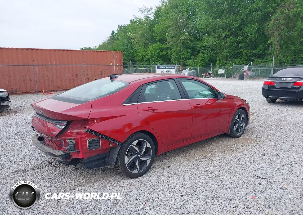 2022 Hyundai Elantra Hybrid Limited VIN:KMHLN4AJ5NU020866 - 4