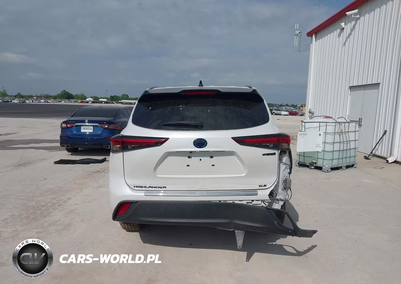 2024 Toyota Highlander Hybrid Xle Nightshade VIN:5TDKBRCH9RS140096 - 17