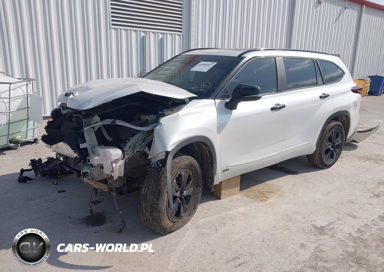 2024 Toyota Highlander Hybrid Xle Nightshade VIN:5TDKBRCH9RS140096 - 2