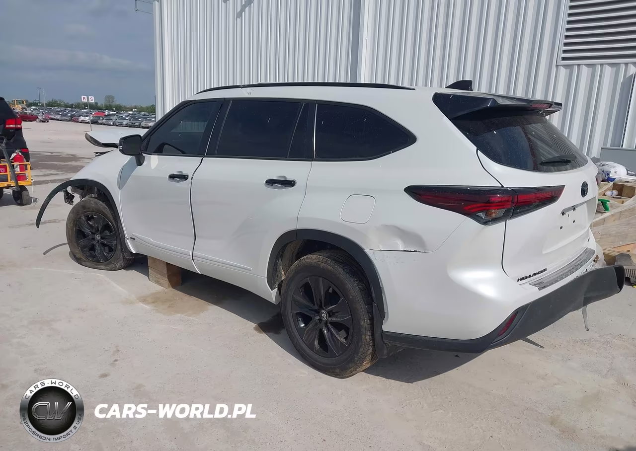 2024 Toyota Highlander Hybrid Xle Nightshade VIN:5TDKBRCH9RS140096 - 3