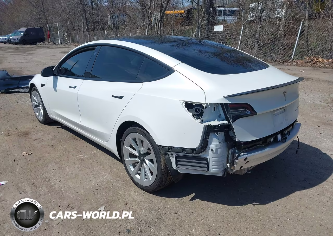 2022 Tesla Model 3 Long Range Dual Motor All-Wheel Drive VIN:5YJ3E1EB6NF164215 - 3