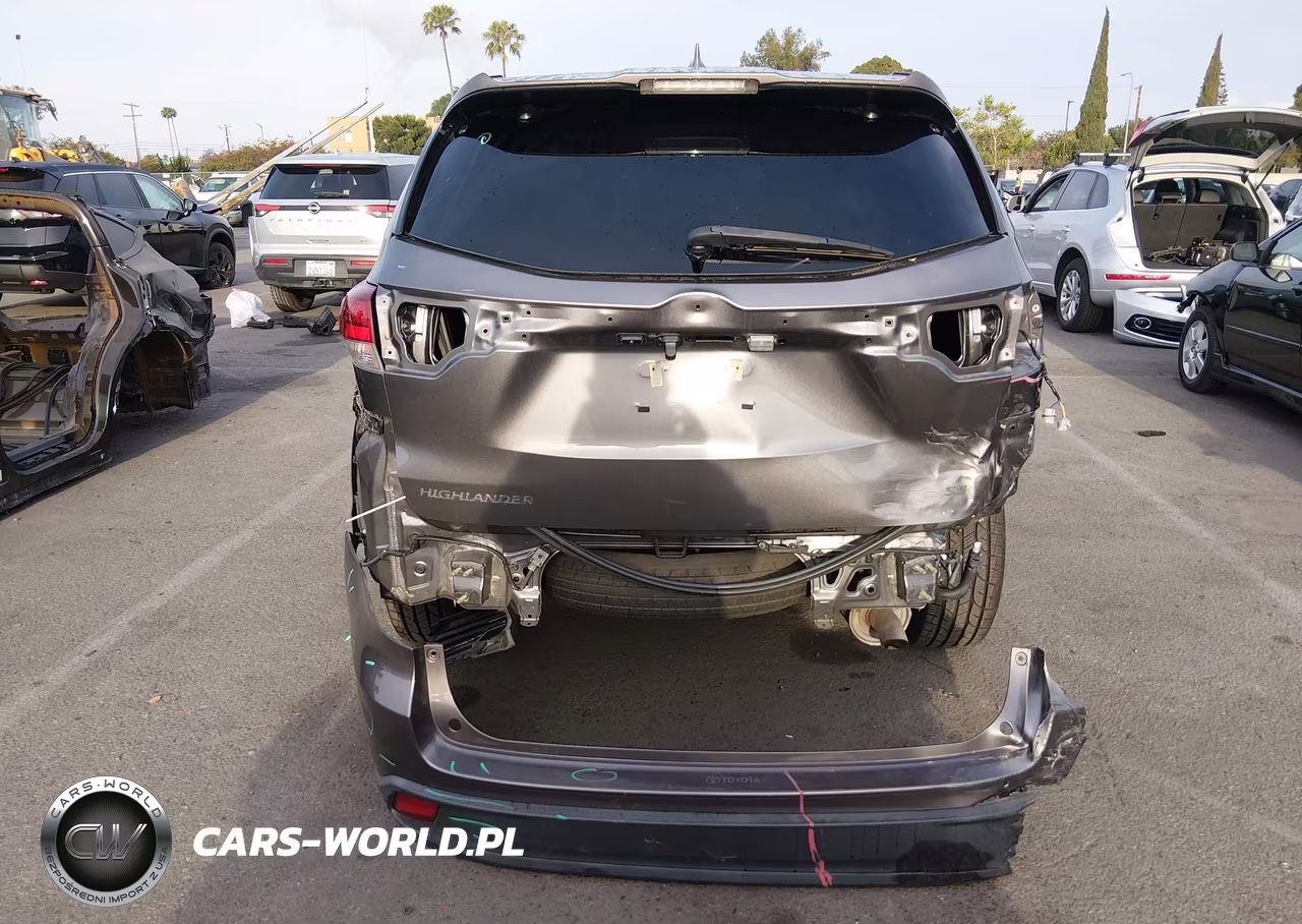 2019 Toyota Highlander Se VIN:5TDKZRFH9KS351344 - 17