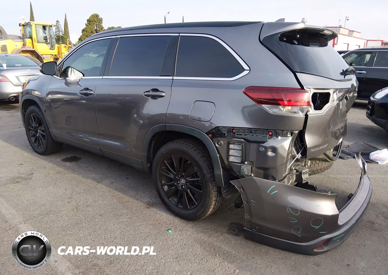 2019 Toyota Highlander Se VIN:5TDKZRFH9KS351344 - 3