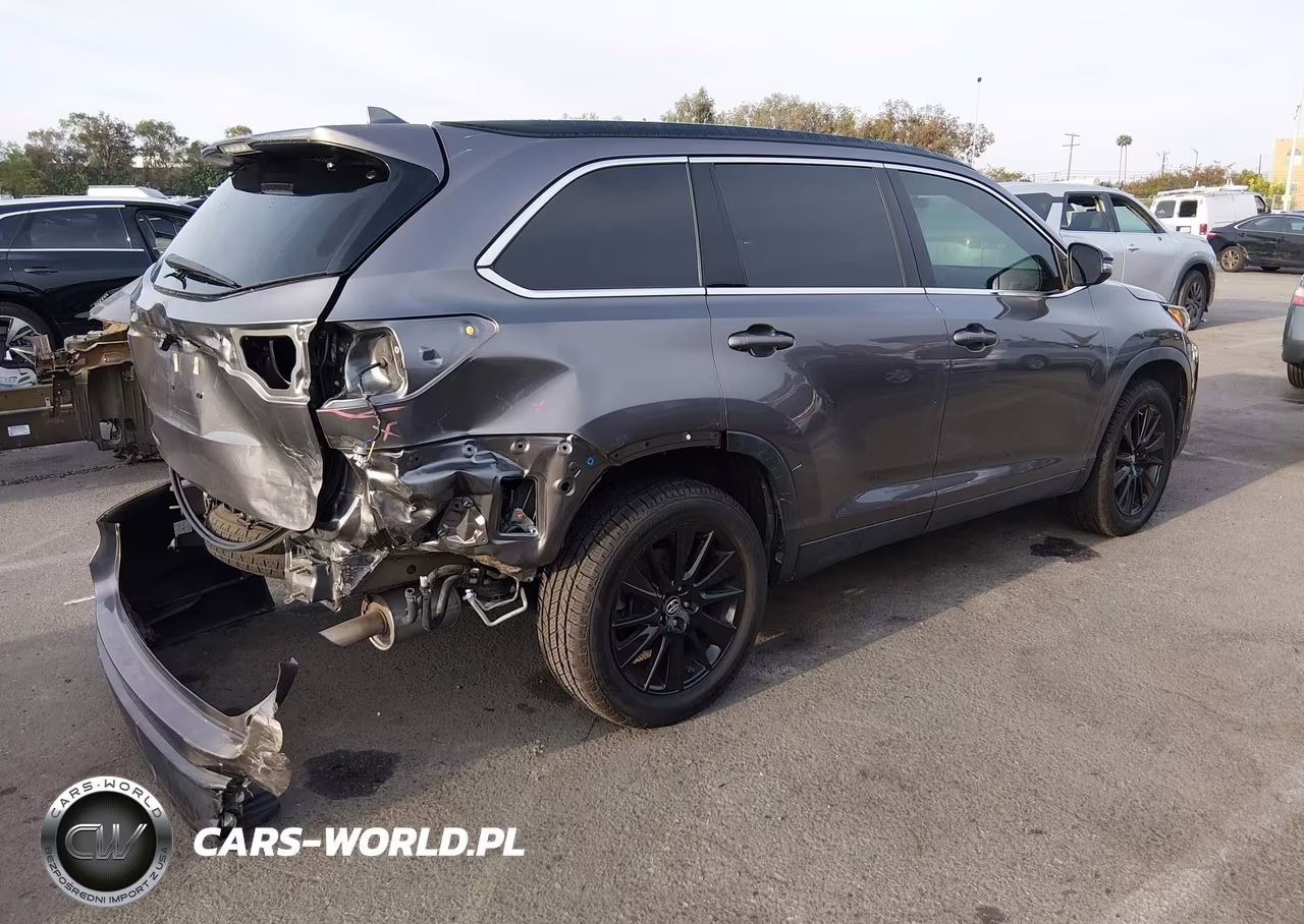 2019 Toyota Highlander Se VIN:5TDKZRFH9KS351344 - 4