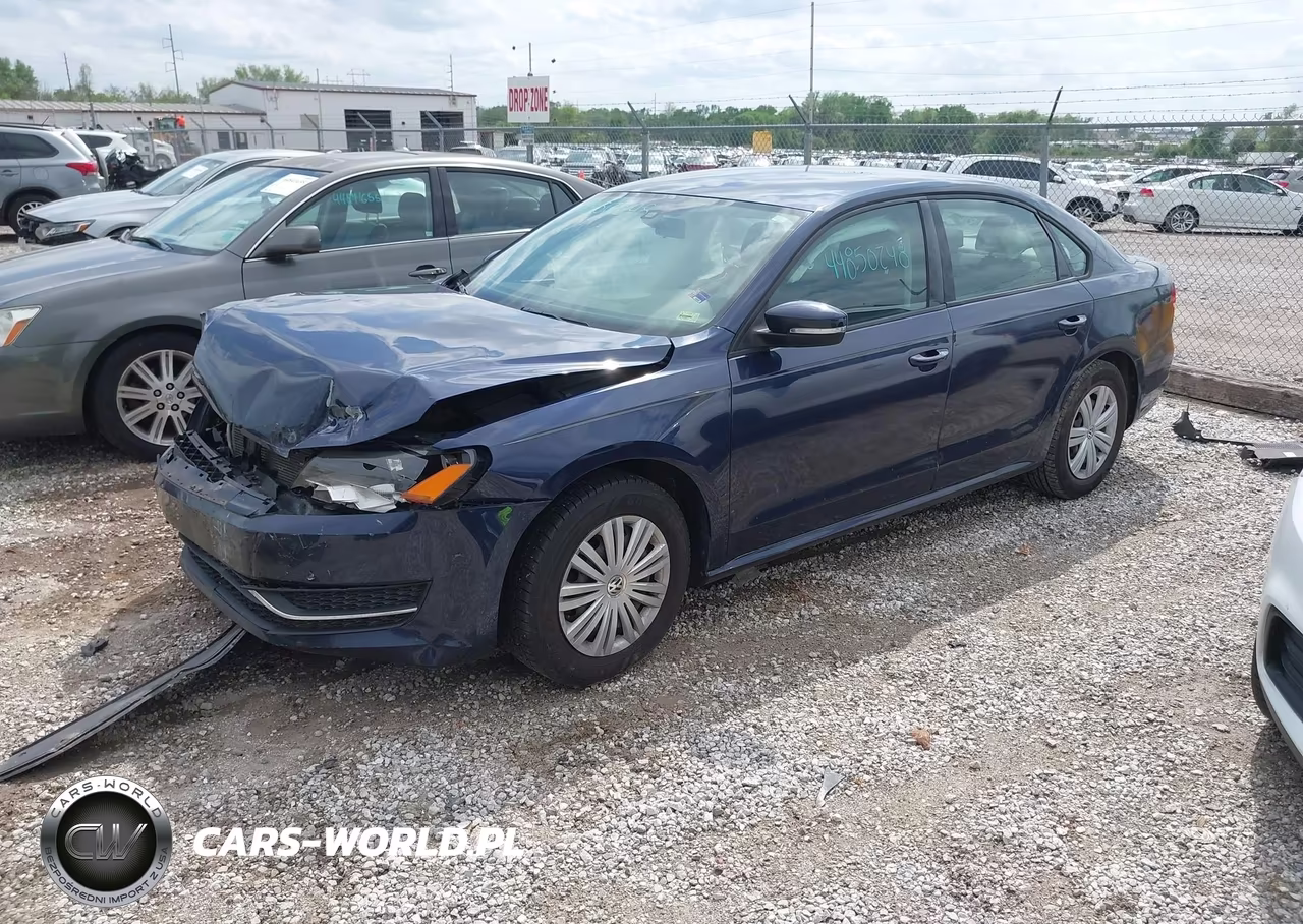 2014 Volkswagen Passat 1.8T S VIN:1VWAS7A38EC076844 - 2