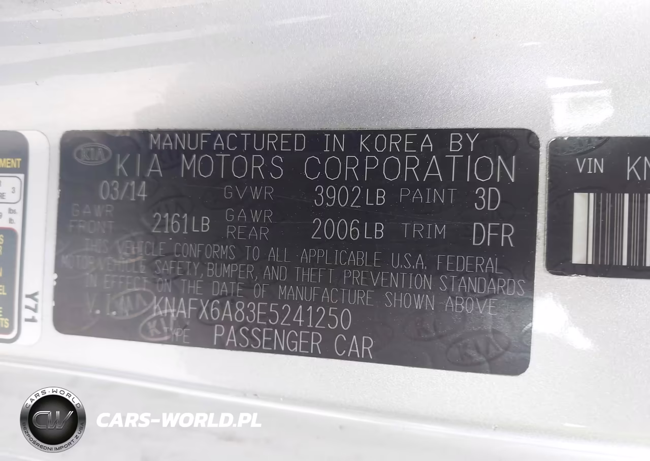 2014 Kia Forte Koup Ex VIN:KNAFX6A83E5241250 - 9
