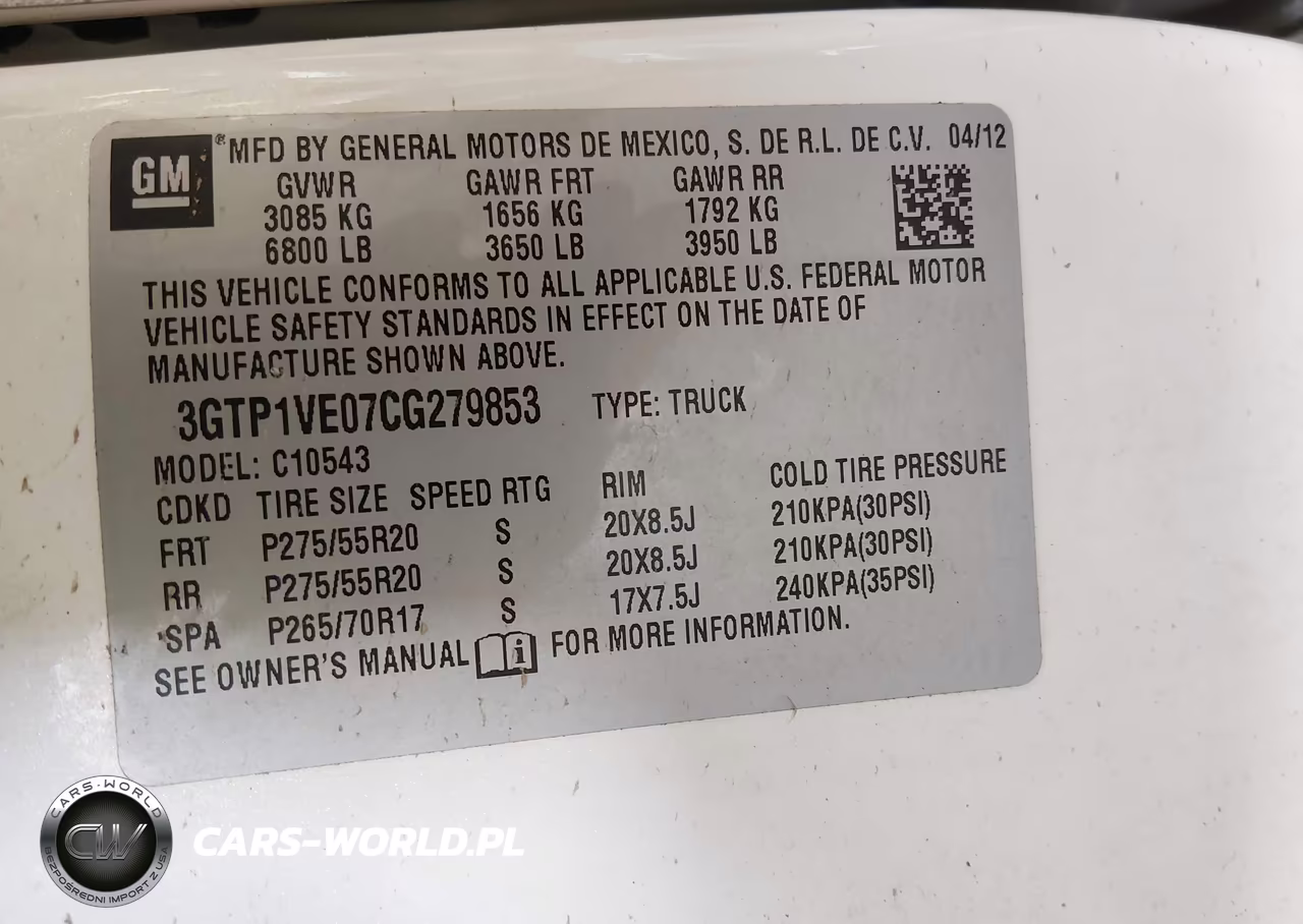 2012 GMC Sierra 1500 Sle VIN:3GTP1VE07CG279853 - 9