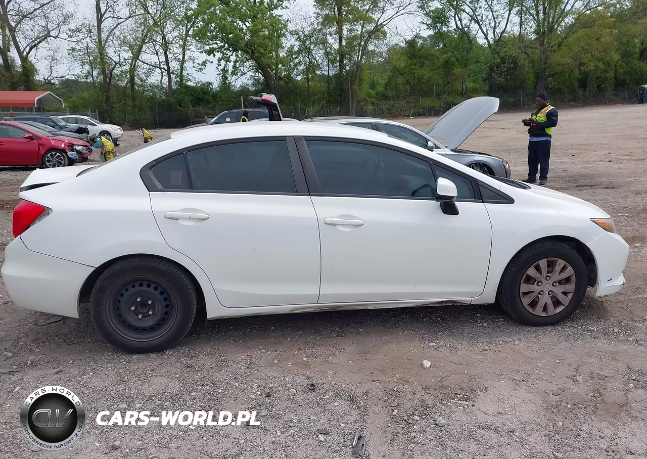 2012 Honda Civic Lx VIN:19XFB2F52CE107002 - 13
