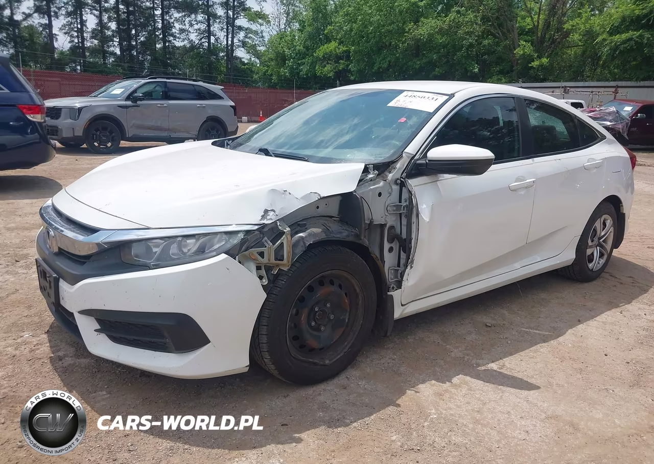 2018 Honda Civic Lx VIN:2HGFC2F52JH519808 - 2