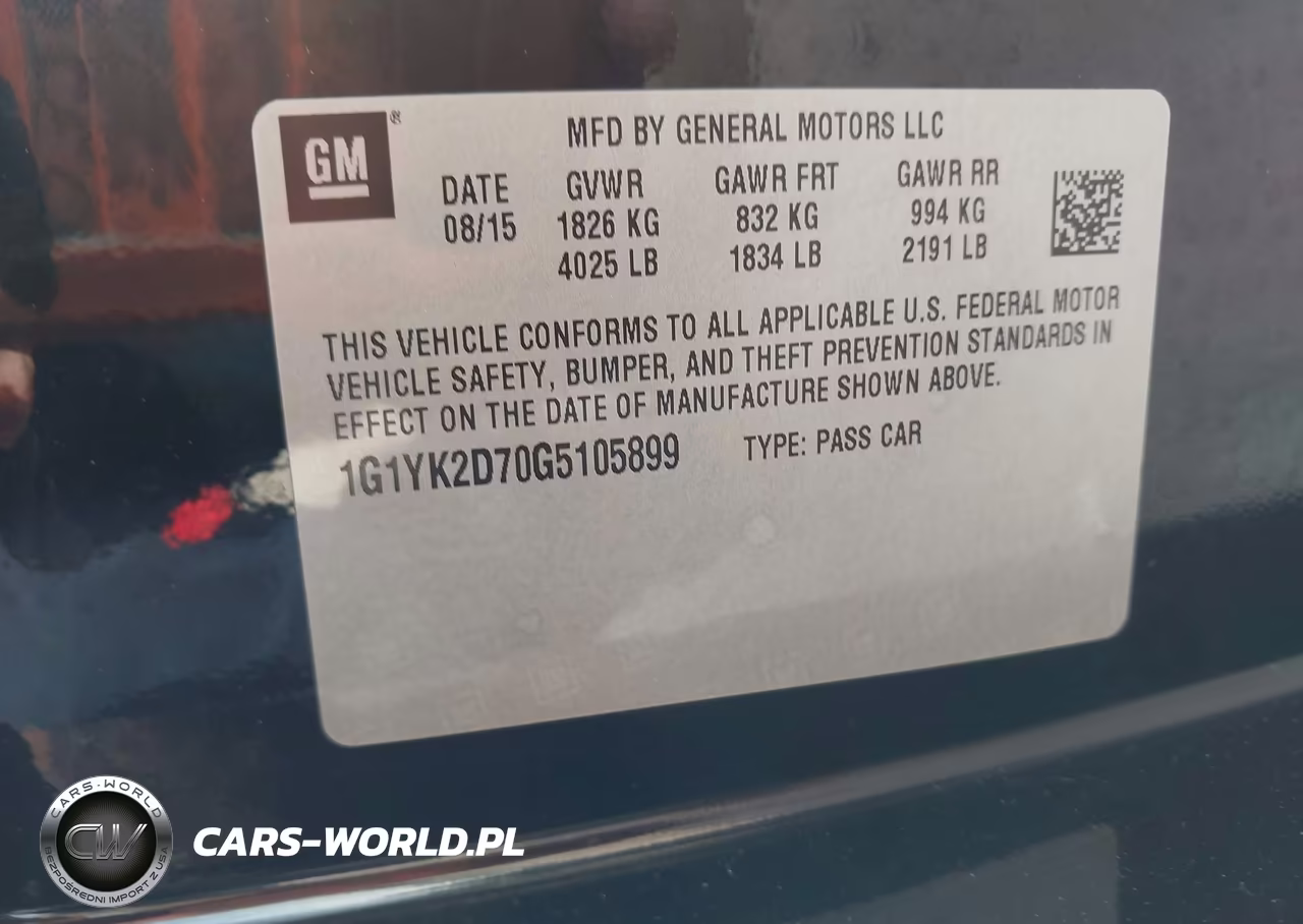 2016 Chevrolet Corvette Stingray Z51 VIN:1G1YK2D70G5105899 - 9