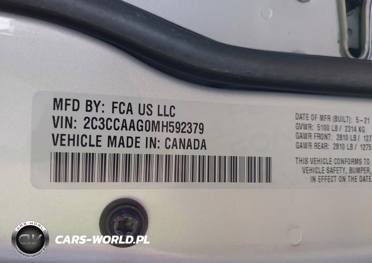 2021 Chrysler 300 Touring VIN:2C3CCAAG0MH592379 - 9