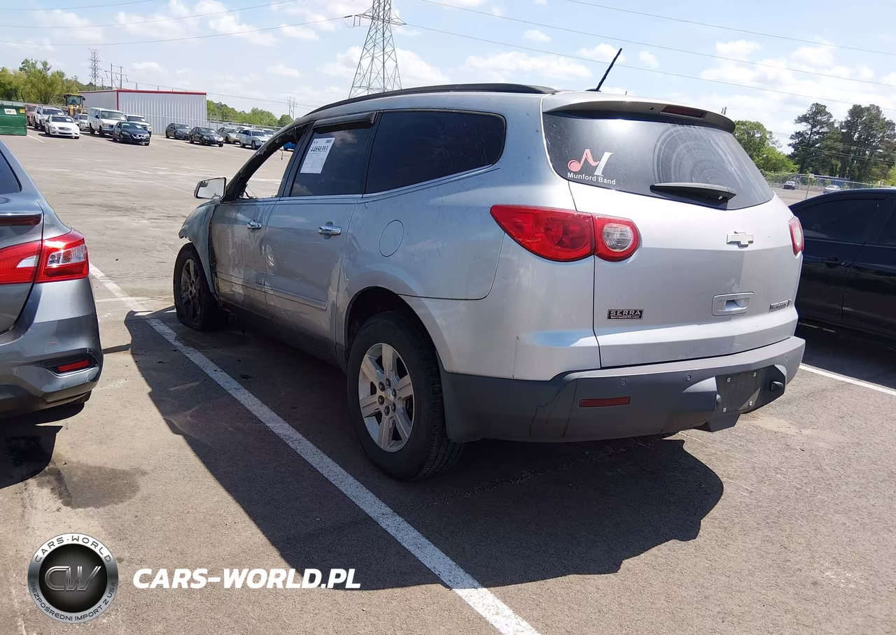 2010 Chevrolet Traverse Lt VIN:1GNLRFEDXAJ227829 - 3