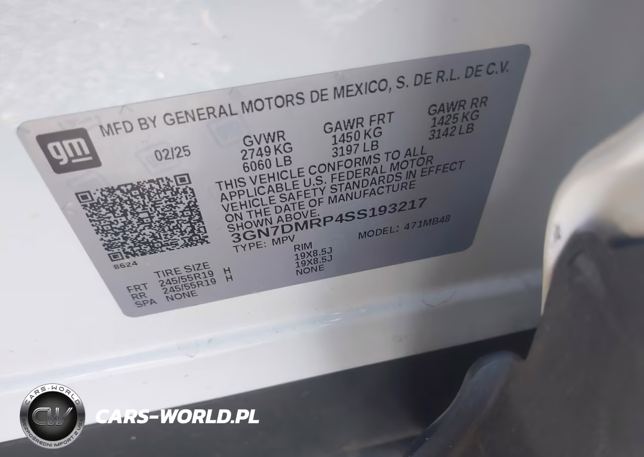 2025 Chevrolet Equinox Ev Lt 1 VIN:3GN7DMRP4SS193217 - 9