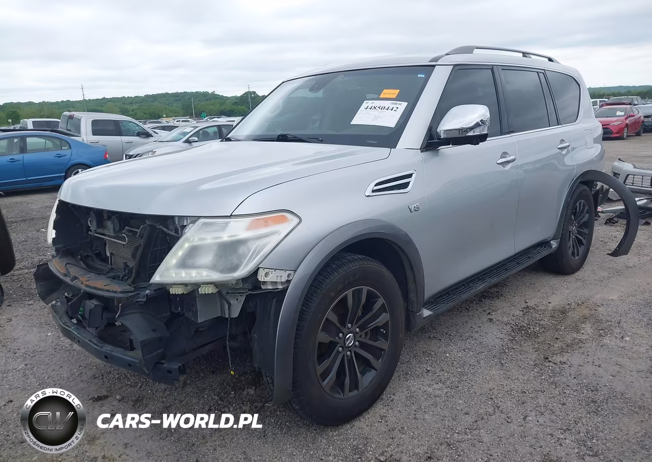 2017 Nissan Armada Platinum VIN:JN8AY2NE8H9704097 - 2
