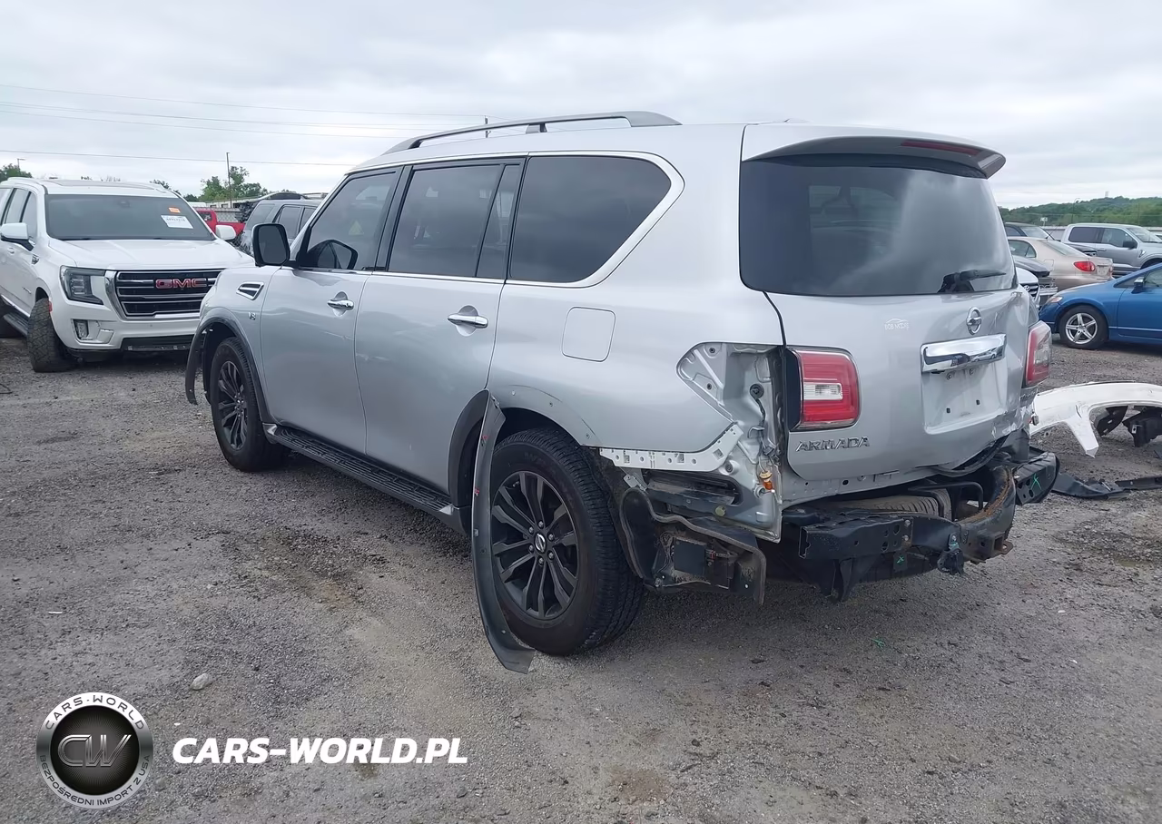 2017 Nissan Armada Platinum VIN:JN8AY2NE8H9704097 - 3
