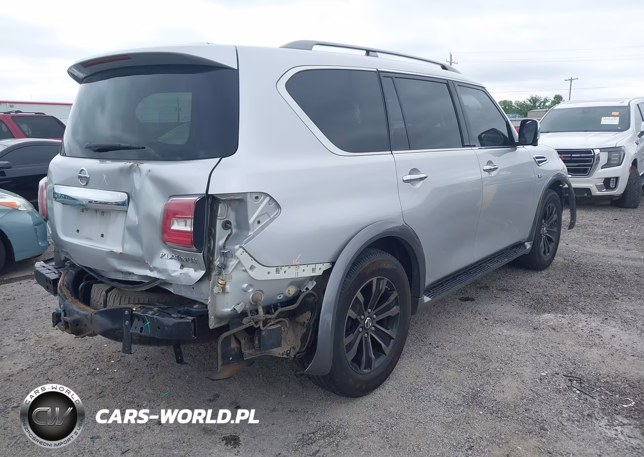 2017 Nissan Armada Platinum VIN:JN8AY2NE8H9704097 - 4