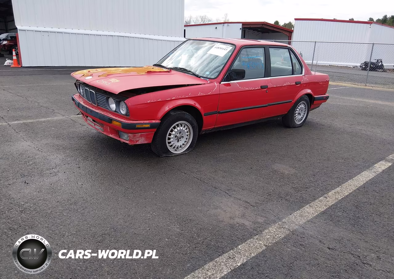 1989 BMW 325 I Automatic VIN:WBAAD2302K8846177 - 2