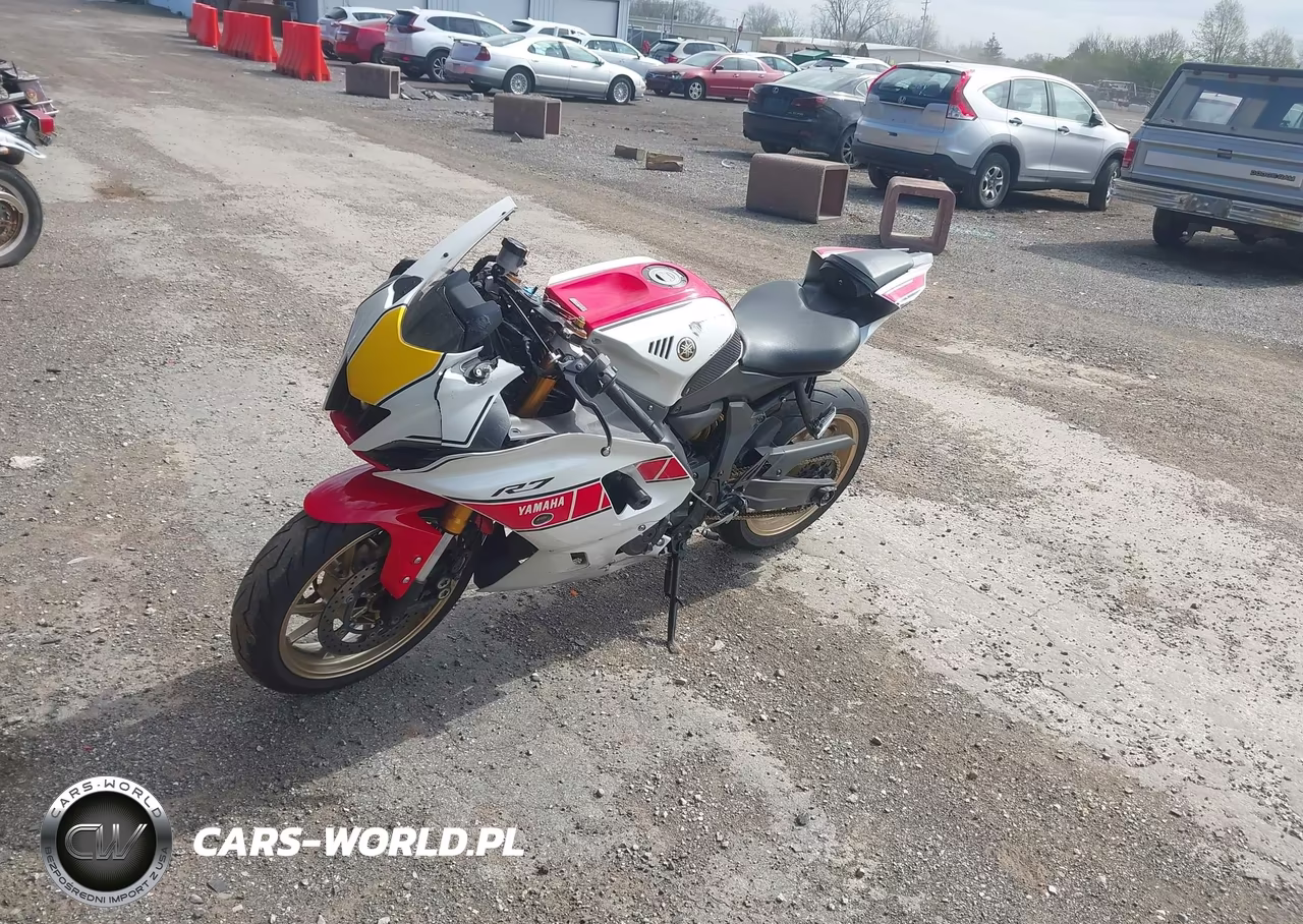 2022 Yamaha Yzfr7 VIN:JYARM38E7NA002791 - 2