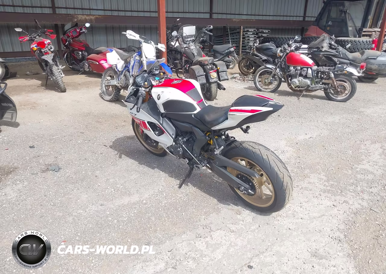 2022 Yamaha Yzfr7 VIN:JYARM38E7NA002791 - 3