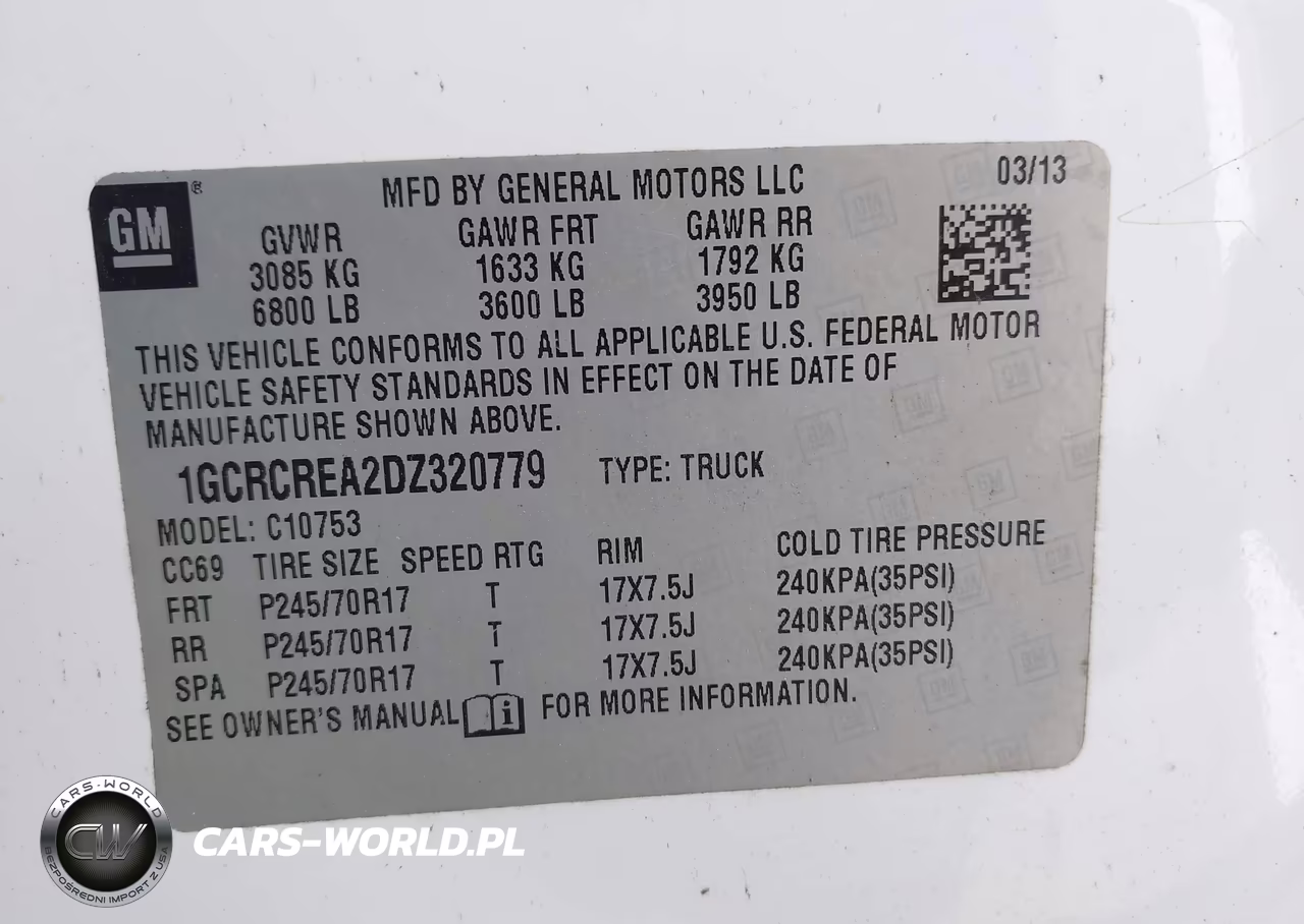 2013 Chevrolet Silverado 1500 Ls VIN:1GCRCREA2DZ320779 - 9