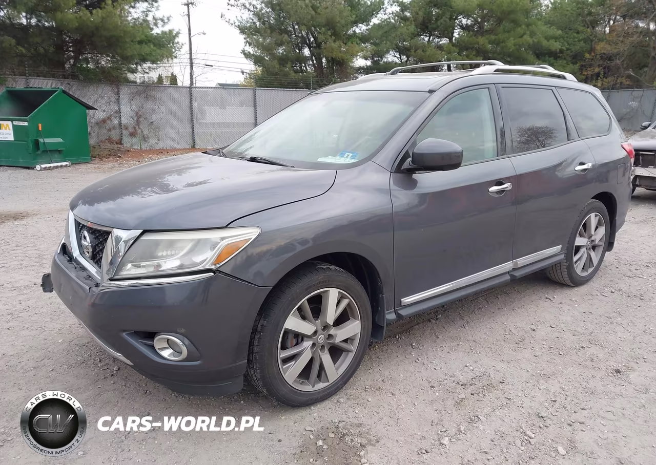 2014 Nissan Pathfinder Platinum VIN:5N1AR2MM1EC715857 - 2