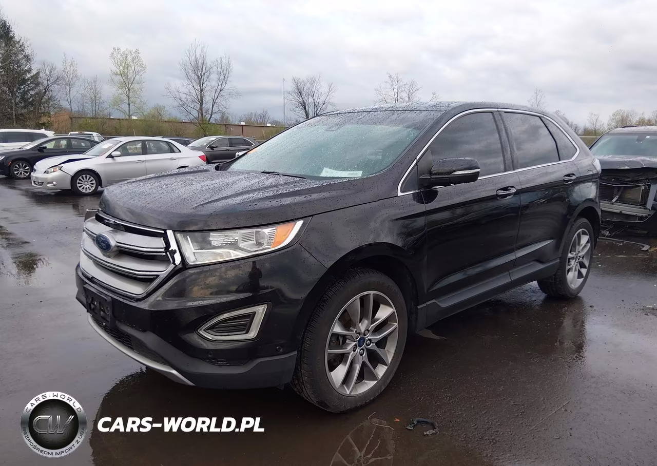 2016 Ford Edge Titanium VIN:2FMPK4K96GBB15489 - 2