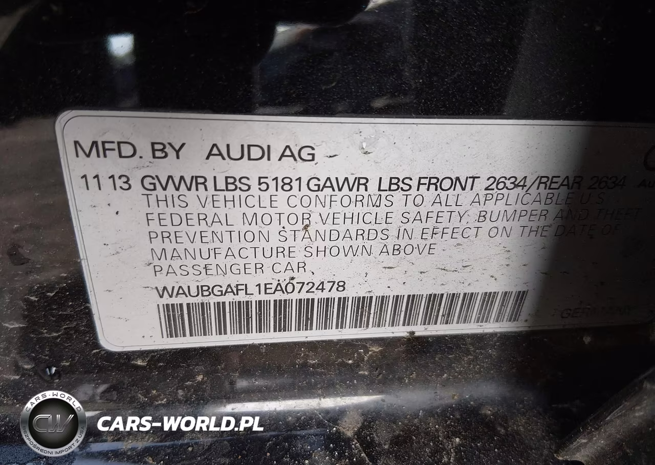 2014 Audi S4 3.0T Premium Plus VIN:WAUBGAFL1EA072478 - 9