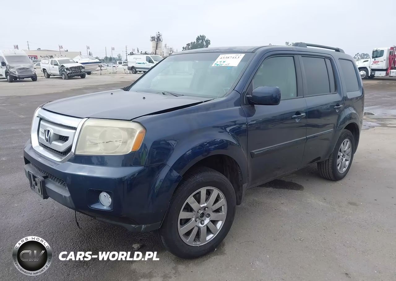 2009 Honda Pilot Ex-L VIN:5FNYF38559B026806 - 2