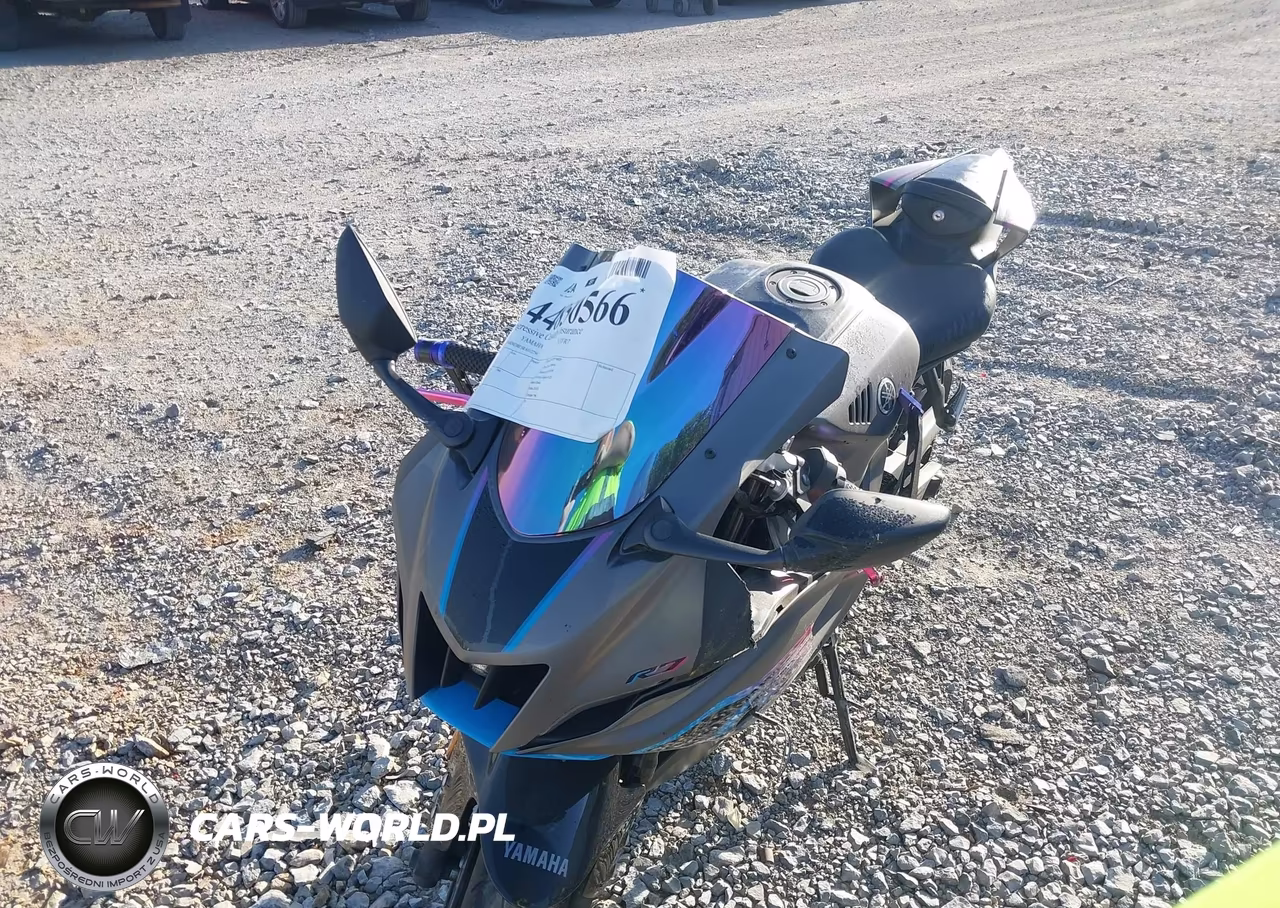 2024 Yamaha Yzfr7 VIN:JYARM38E5RA012256 - 2