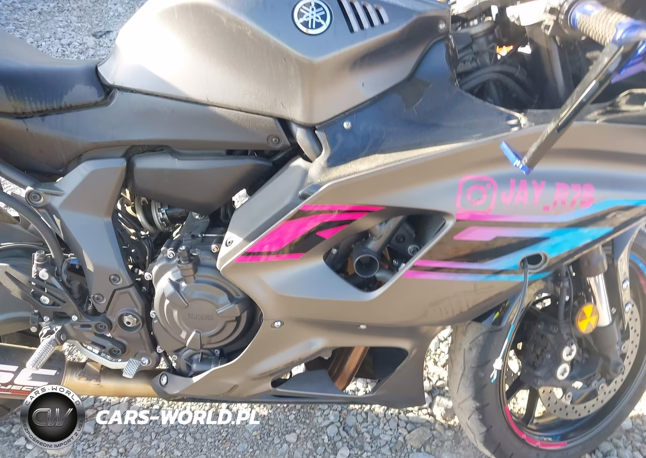 2024 Yamaha Yzfr7 VIN:JYARM38E5RA012256 - 8