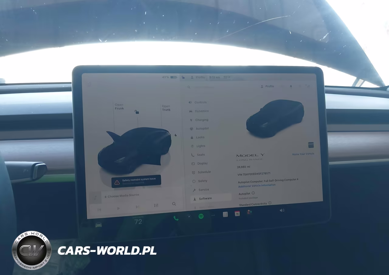 2025 Tesla Model Y Long Range Dual Motor Rear-Wheel Drive VIN:7SAYGDED4SF278571 - 16