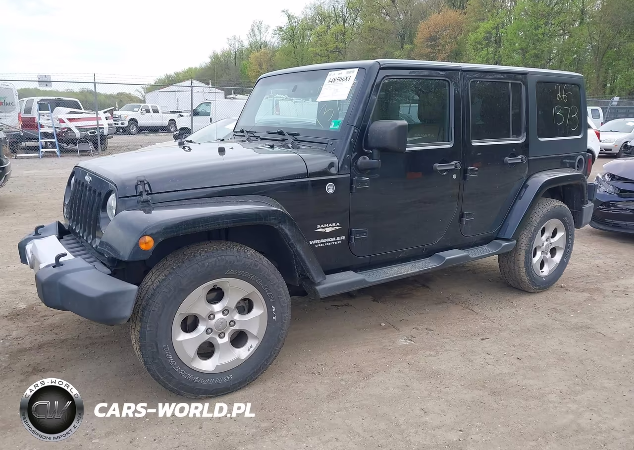 2015 Jeep Wrangler Unlimited Sahara VIN:1C4BJWEG1FL551656 - 2