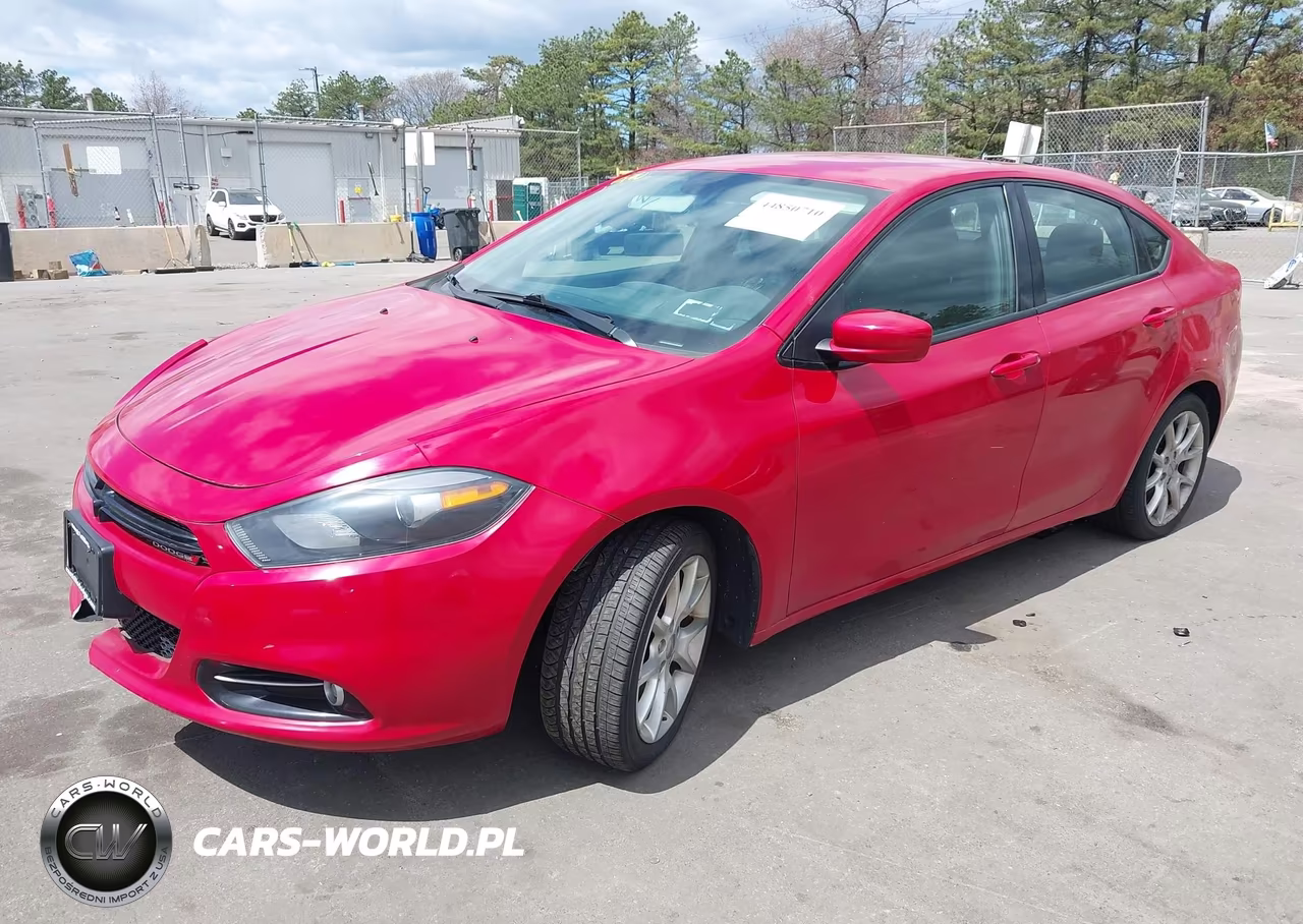 2013 Dodge Dart Sxt VIN:1C3CDFBA4DD294628 - 2