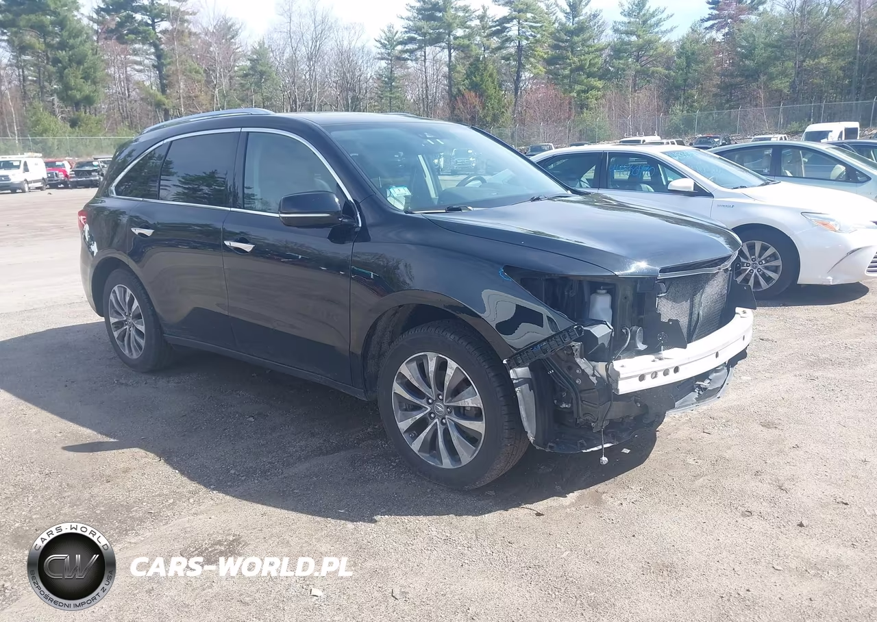 2016 Acura Mdx Technology Acurawatch Plus Packages-Technology Package