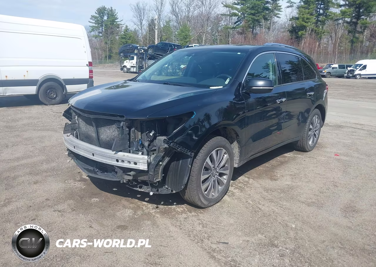 2016 Acura Mdx Technology Acurawatch Plus Packages-Technology Package VIN:5FRYD4H48GB062150 - 2