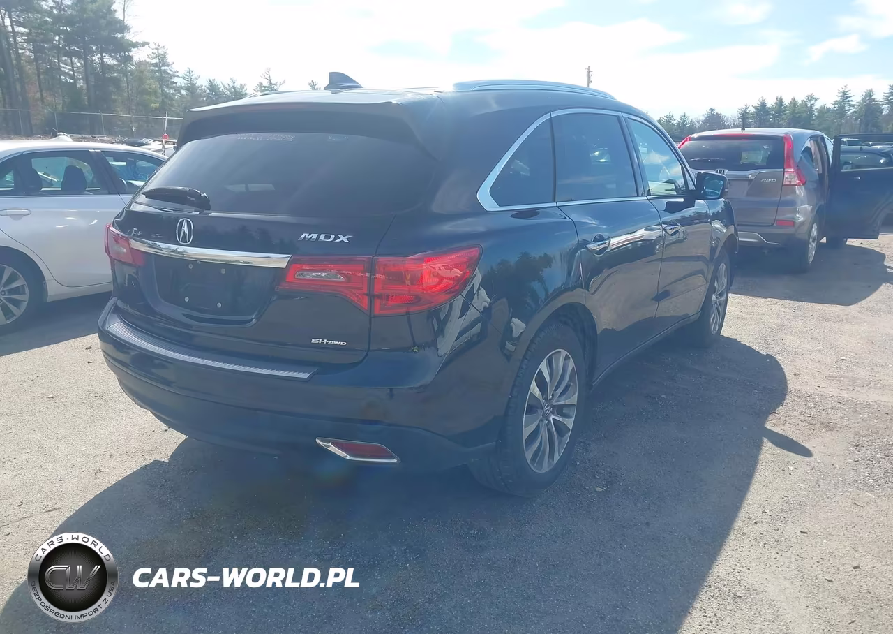 2016 Acura Mdx Technology Acurawatch Plus Packages-Technology Package VIN:5FRYD4H48GB062150 - 4