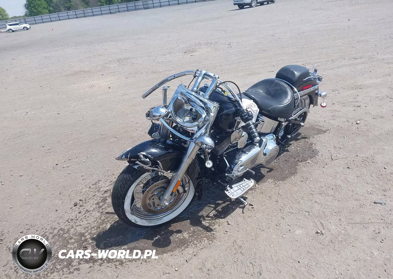 2013 Harley-Davidson Flstn Softail Deluxe VIN:1HD1JDV17DB025299 - 2