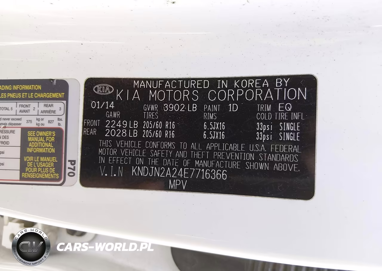 2014 Kia Soul VIN:KNDJN2A24E7716366 - 9