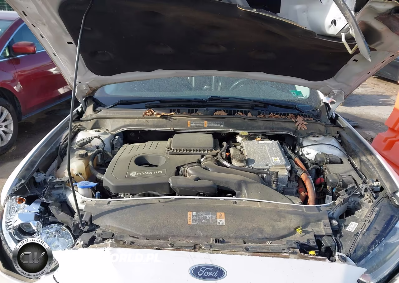 2014 Ford Fusion Hybrid Titanium VIN:3FA6P0RU6ER385539 - 10