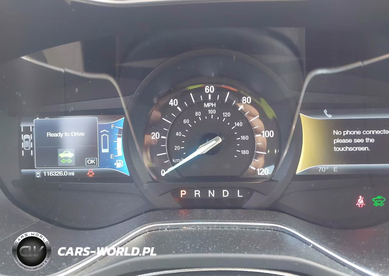 2014 Ford Fusion Hybrid Titanium VIN:3FA6P0RU6ER385539 - 7