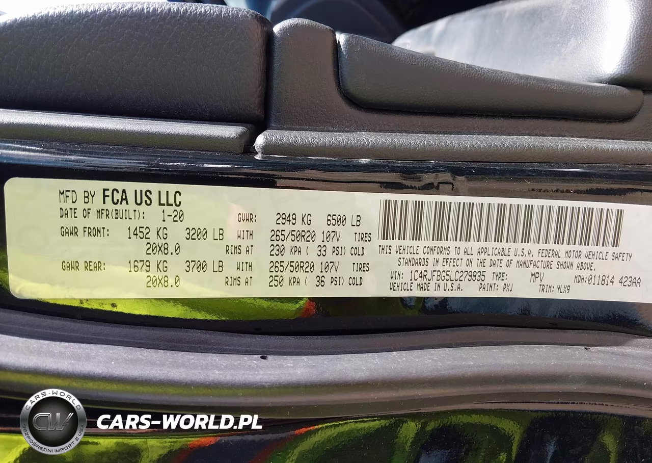 2020 Jeep Grand Cherokee Limited X 4X4 VIN:1C4RJFBG5LC279935 - 9