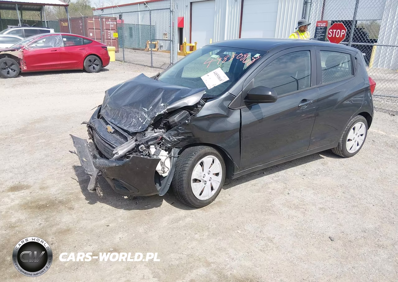 2017 Chevrolet Spark Ls Cvt VIN:KL8CB6SA0HC754471 - 4