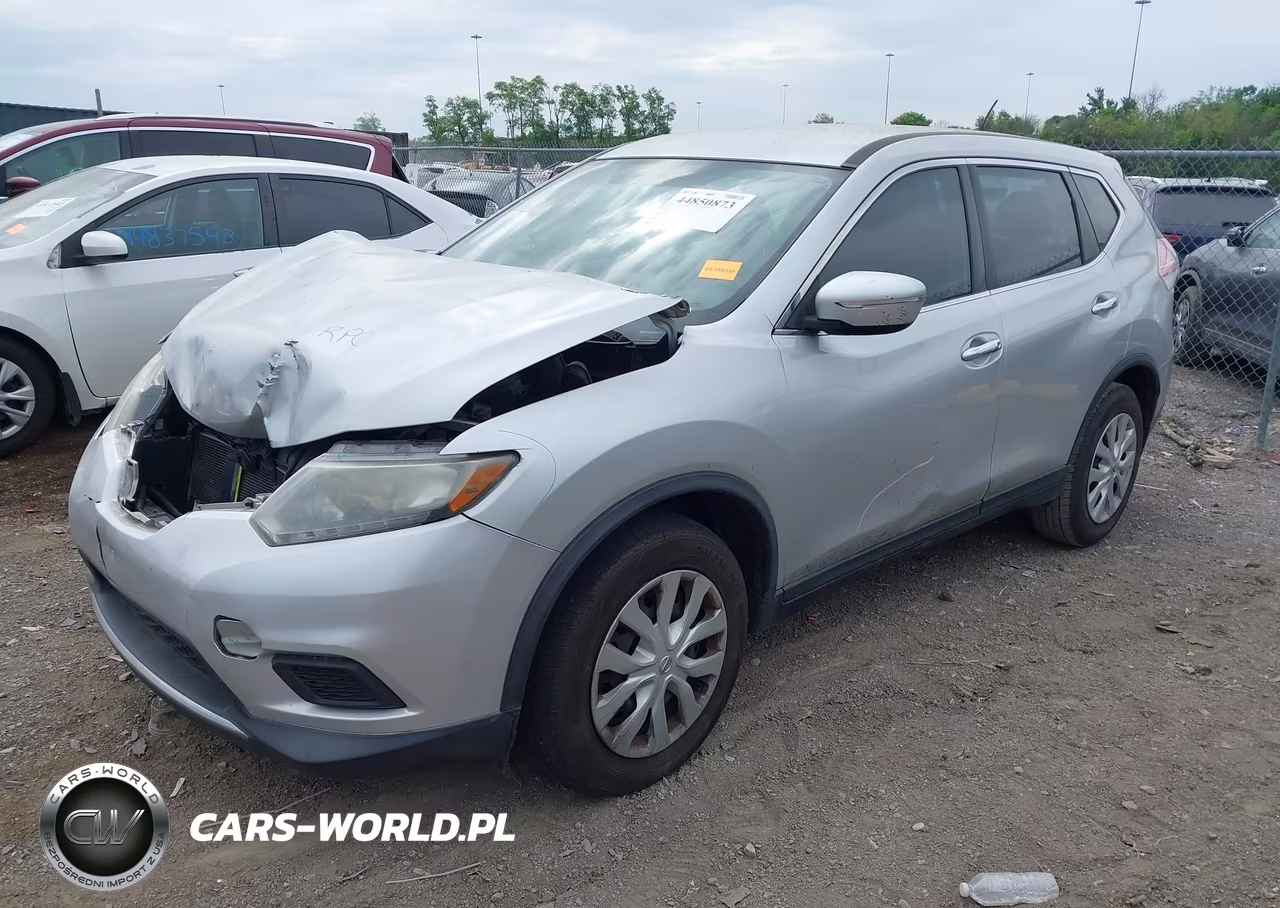 2015 Nissan Rogue S VIN:KNMAT2MT9FP551118 - 2