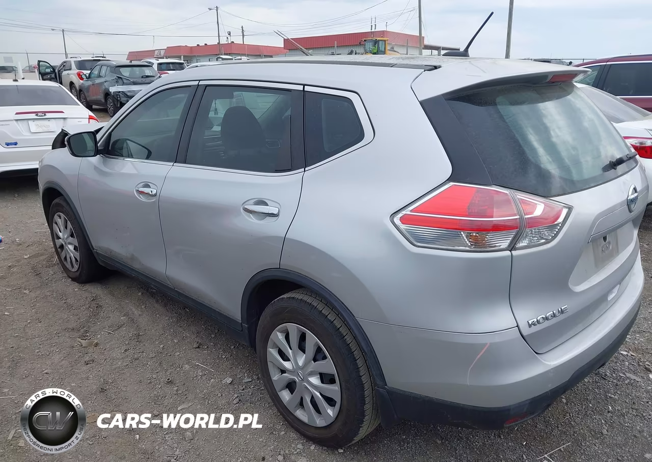 2015 Nissan Rogue S VIN:KNMAT2MT9FP551118 - 3