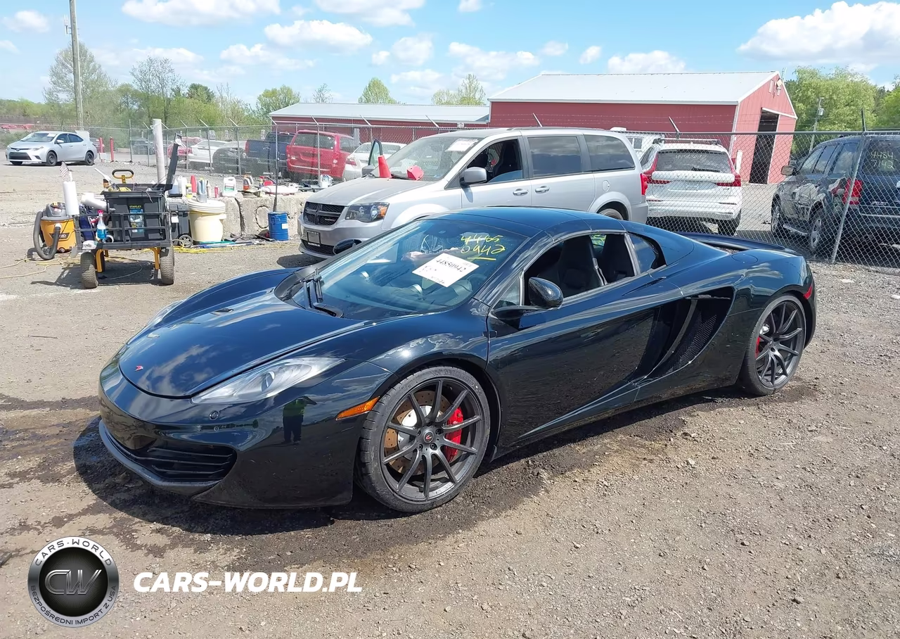 2014 Mclaren Mp4-12C VIN:SBM11BAA4EW003046 - 2