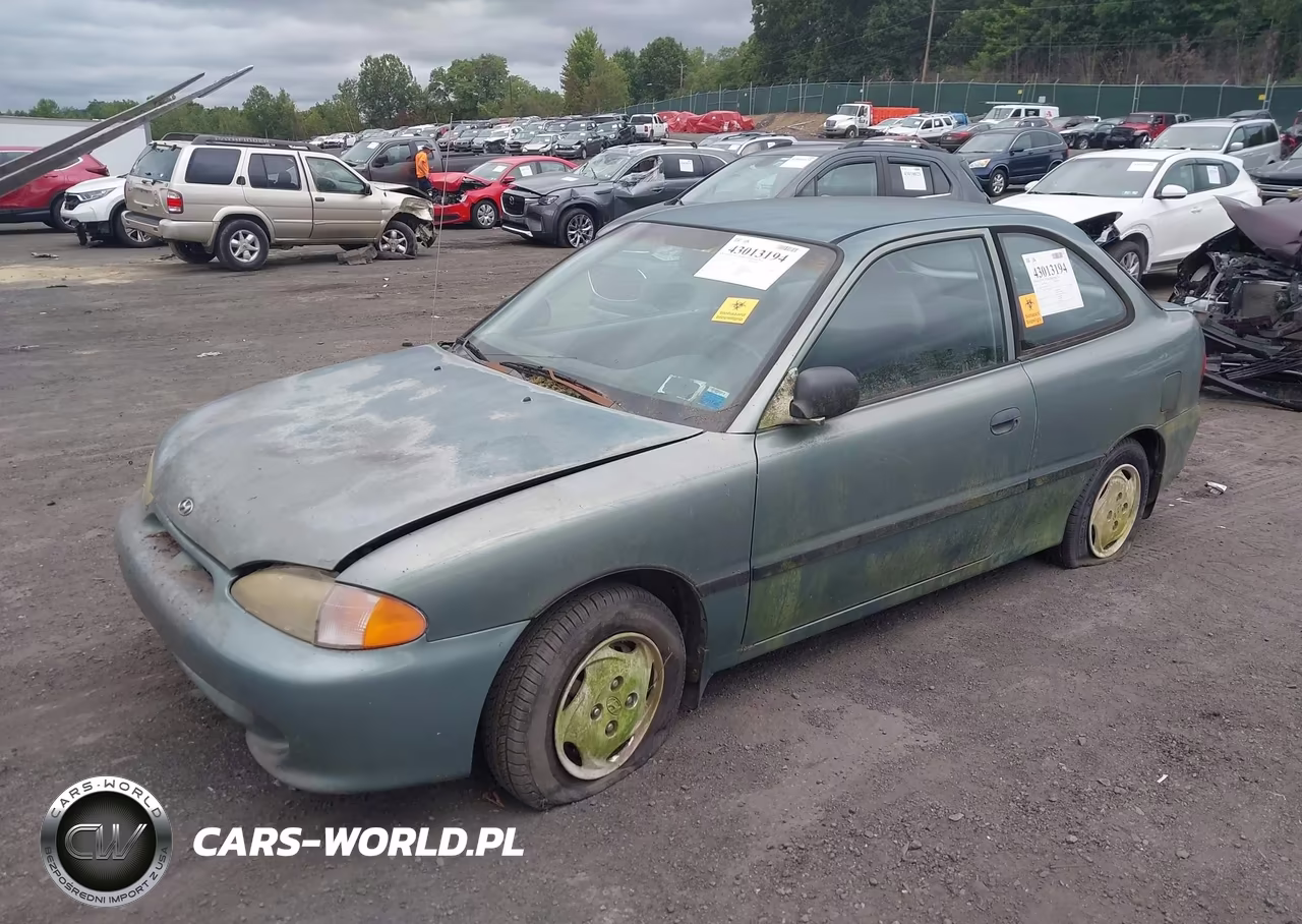 1997 Hyundai Accent Gs-Gt VIN:KMHVD34N1VU252773 - 2