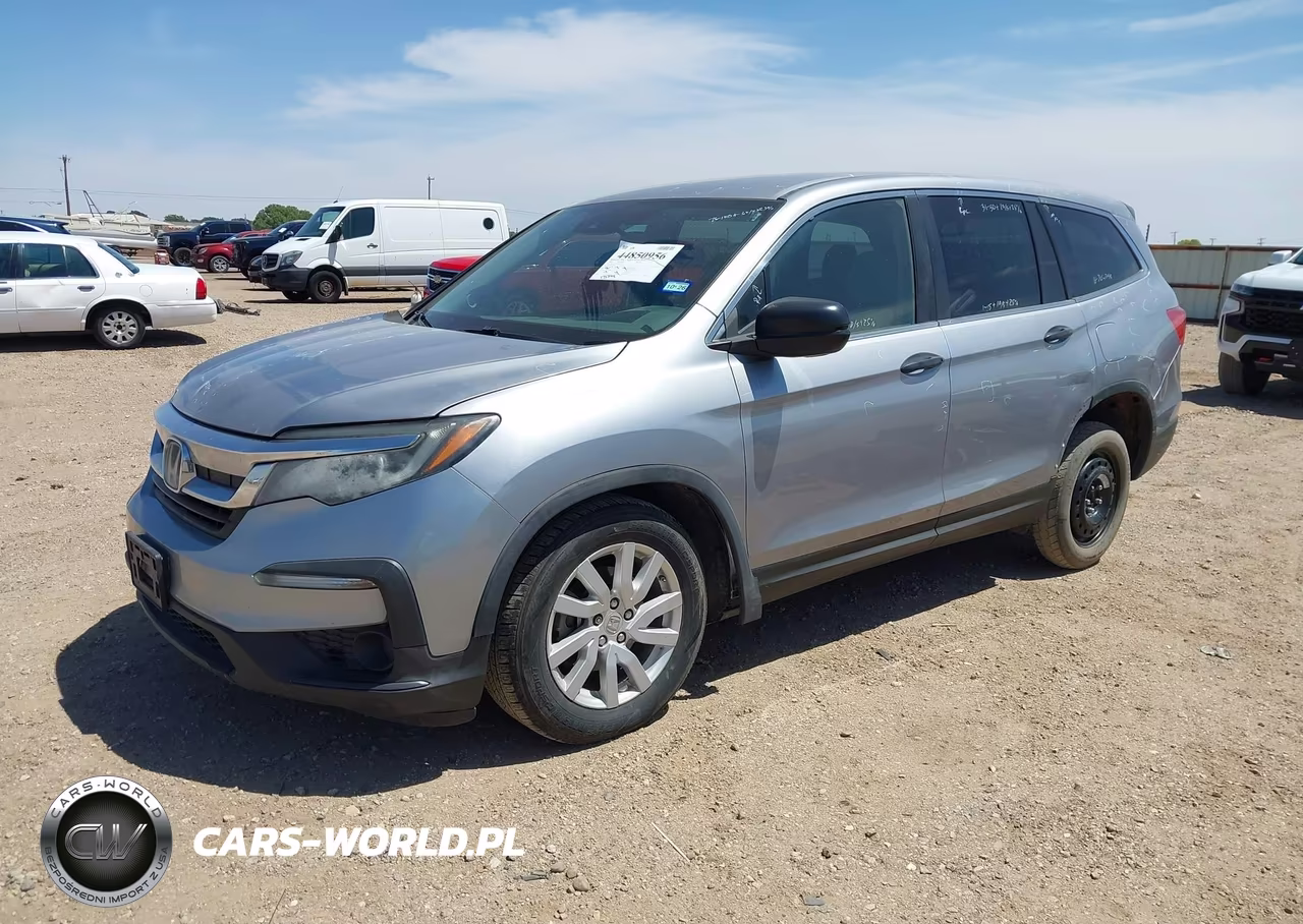 2020 Honda Pilot 2Wd Lx VIN:5FNYF5H17LB027472 - 2